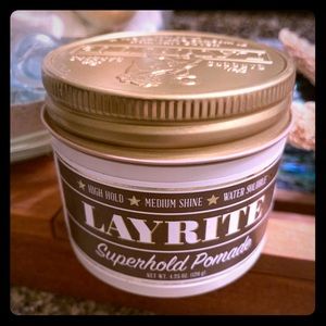 Layrite superhold pomade